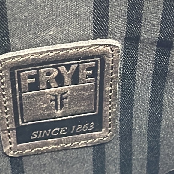 Frye Melissa Brown Leather fold over Crossbody Bag. BRN2366D - Picture 10 of 16